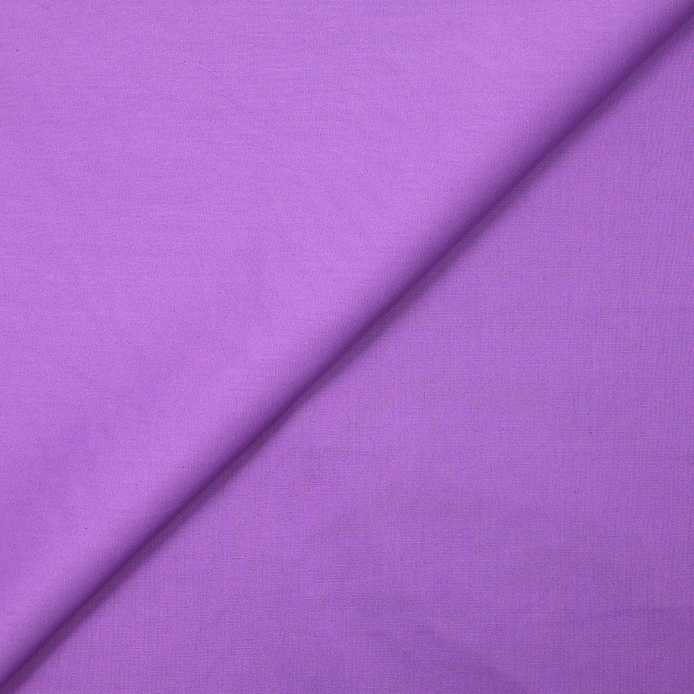 Popeline de coton violet - Image 3