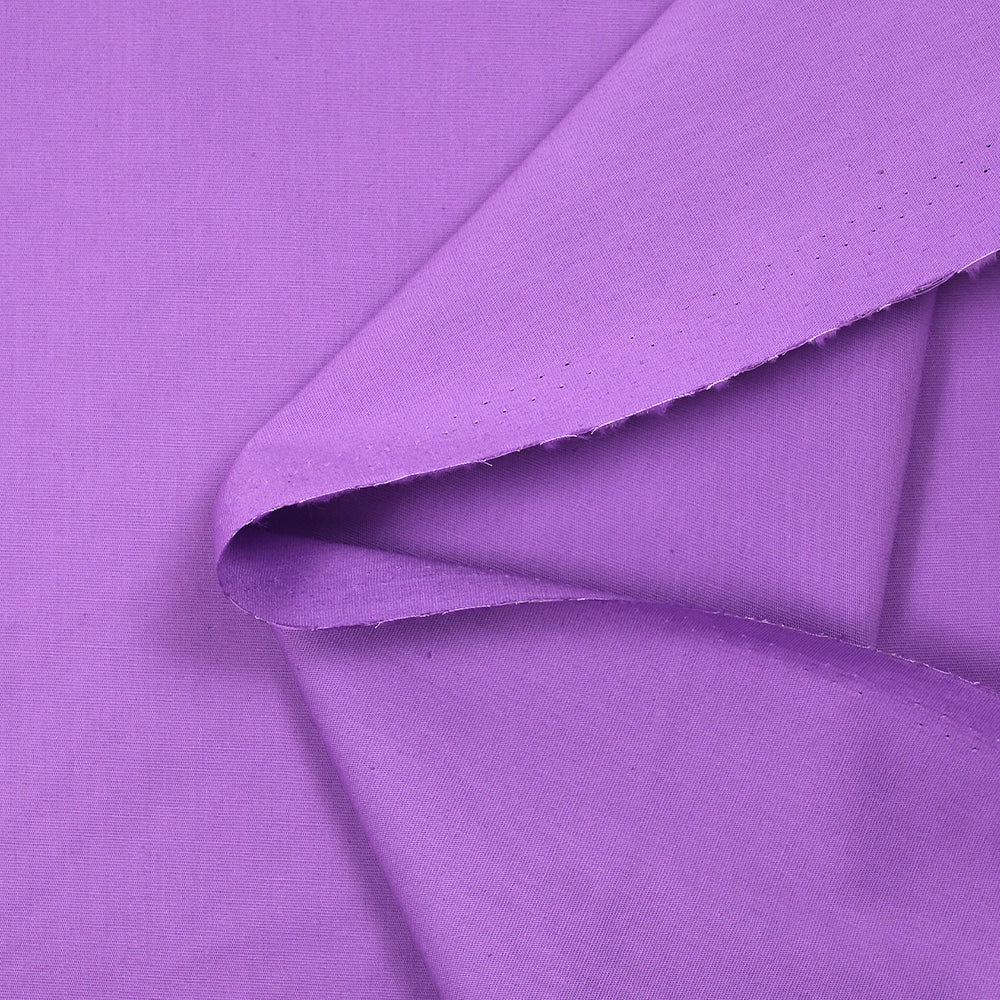 Popeline de coton violet - Image 4