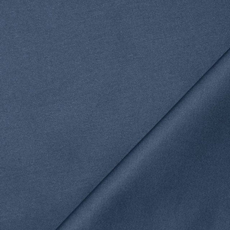 Satin de coton marine