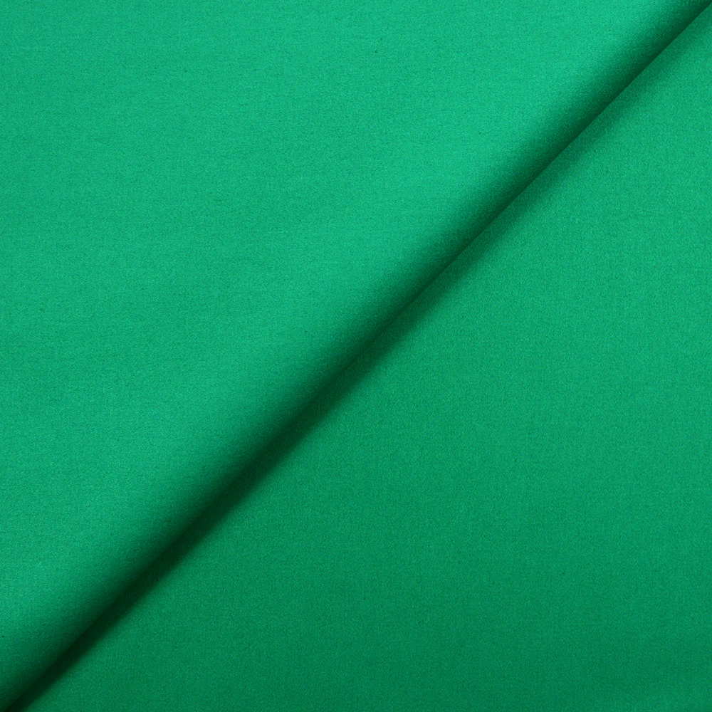 Satin de coton vert menthe
