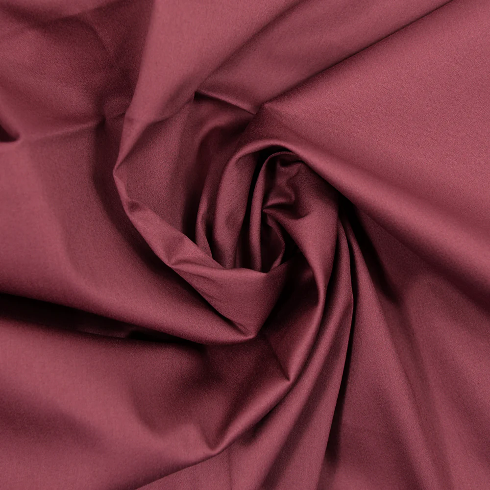 Satin de coton vieux rose - Image 2