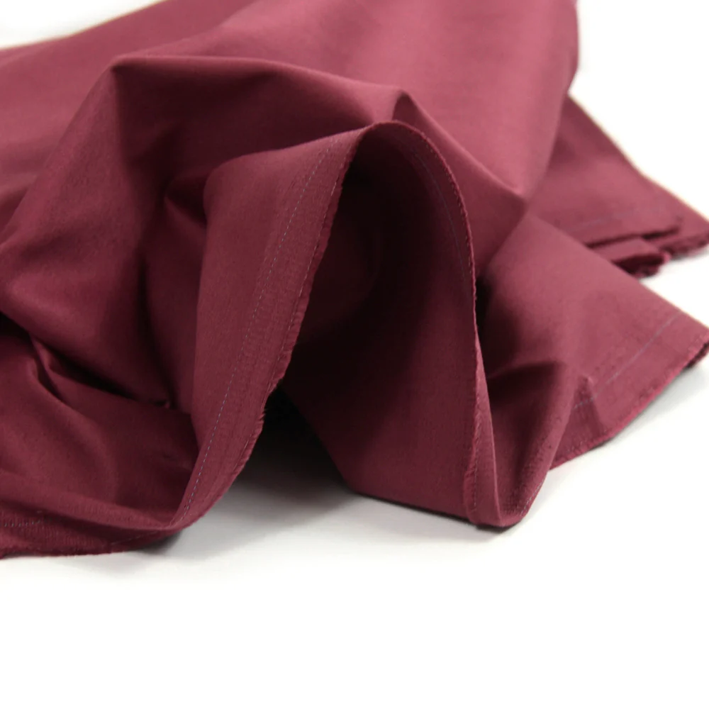 Satin de coton vieux rose - Image 4