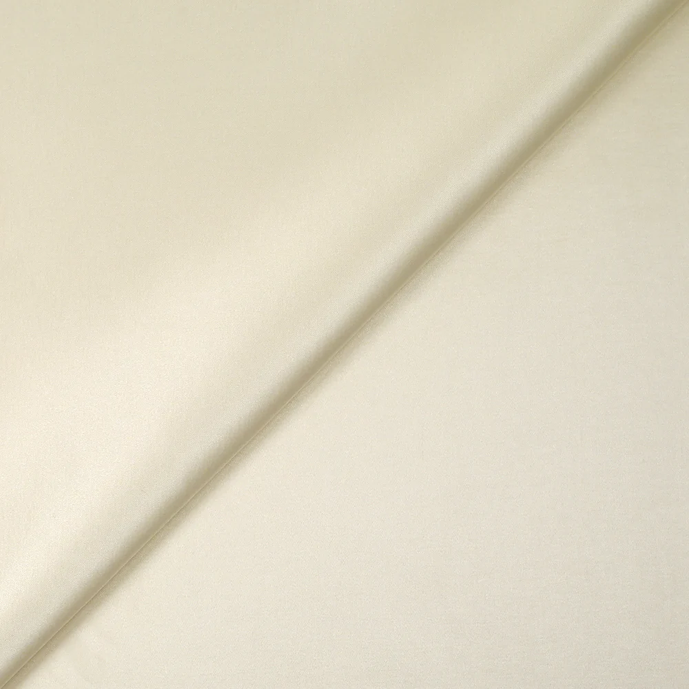 Satin de soie mélangée écru - Image 3