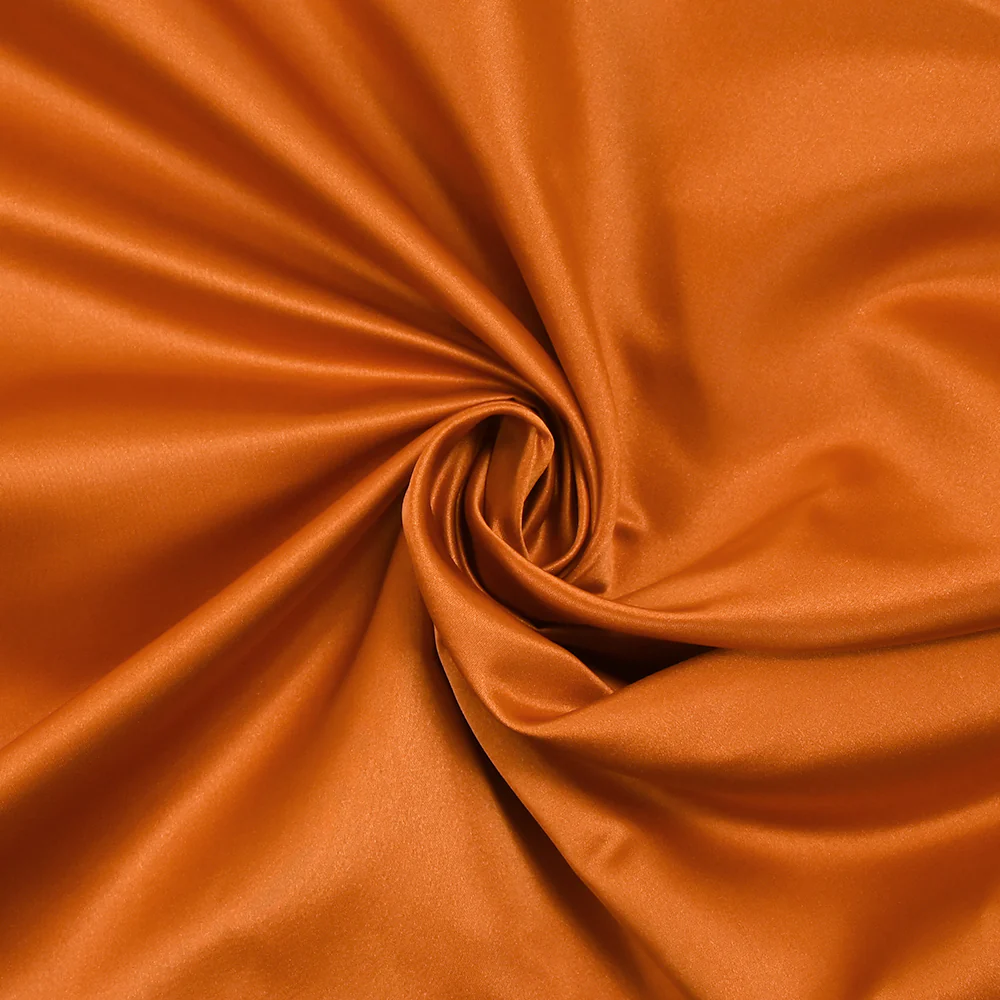 Satin duchesse polyester citrouille - Image 2