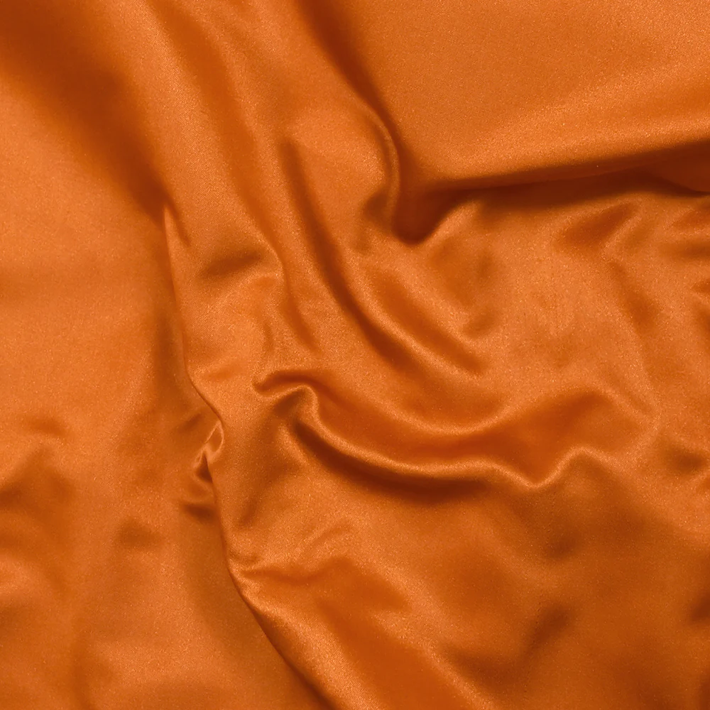 Satin duchesse polyester citrouille - Image 3