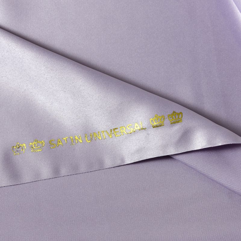 Satin mat touché soie lilas - Image 2