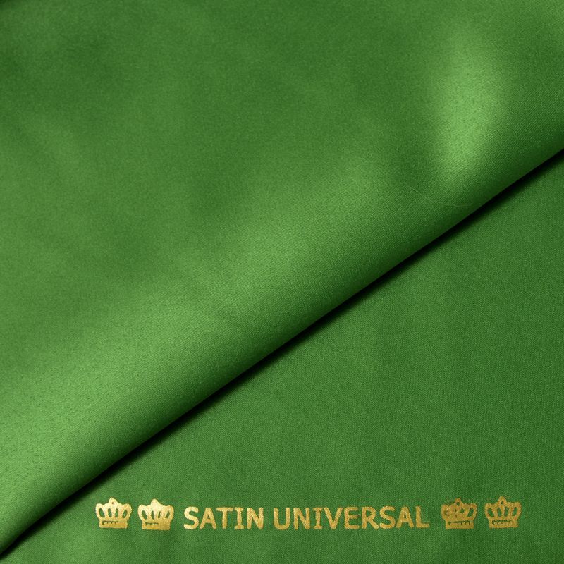 Satin mat toucher soie vert sapin