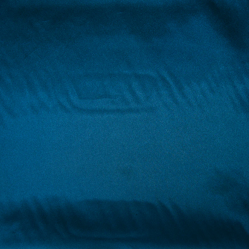 Satin Polyester uni bleu canard - Image 4
