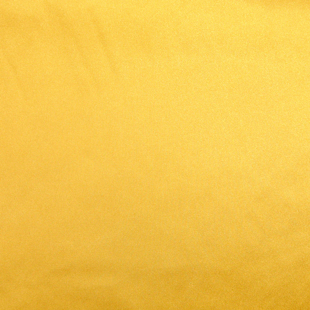 Satin Polyester uni jaune impérial - Image 3