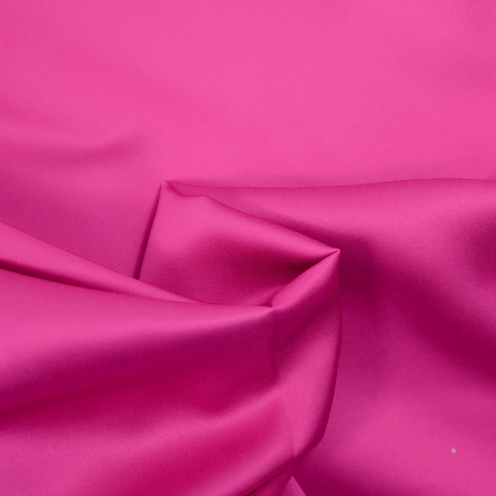 Satin viscose rose - Image 2