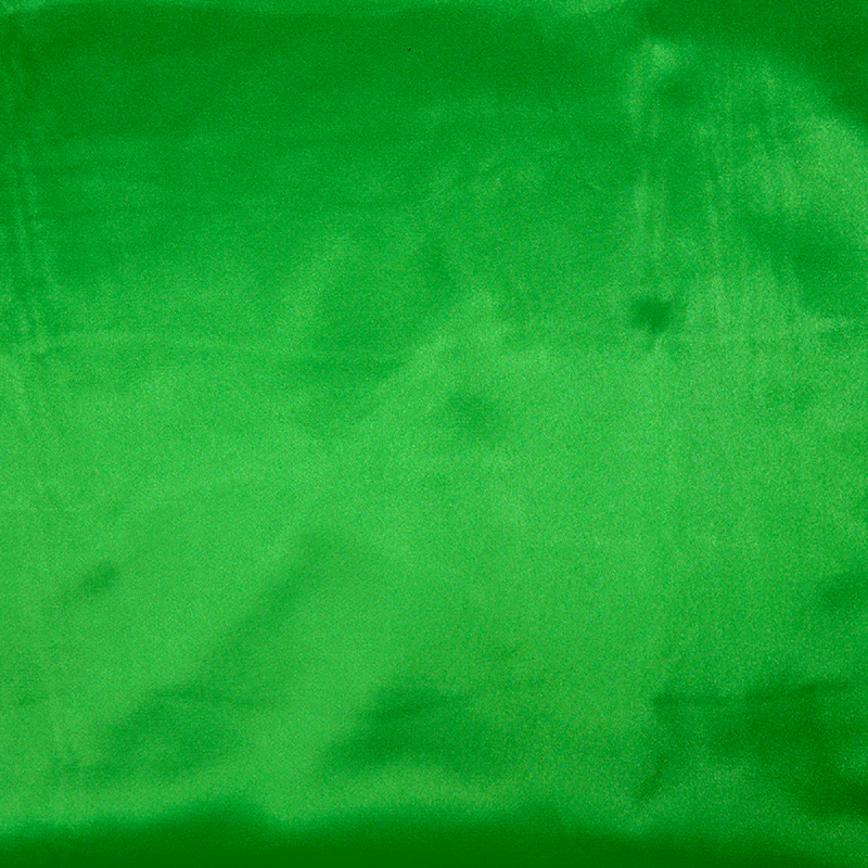 Satin Polyester uni vert prairie - Image 4