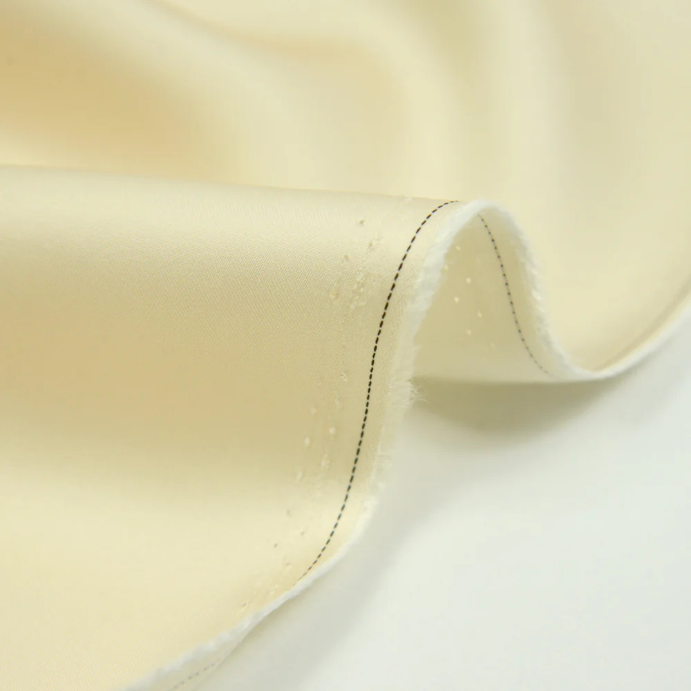 Satin viscose beige - Image 3