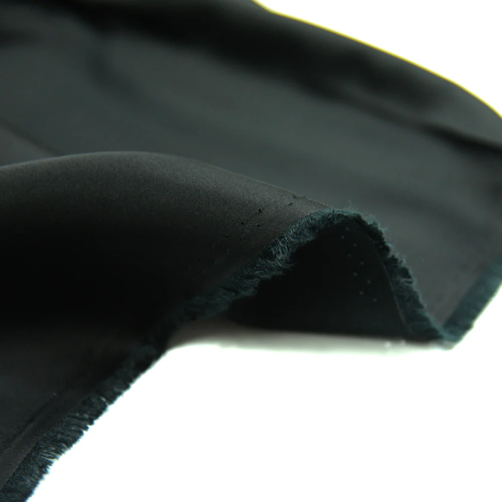 Satin viscose noir - Image 3