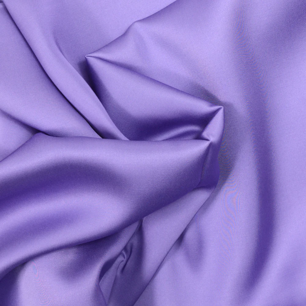 Satin viscose violet - Image 2