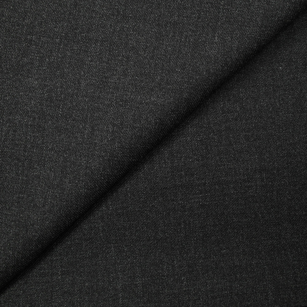 Sergé 100% laine gris foncé - Image 3
