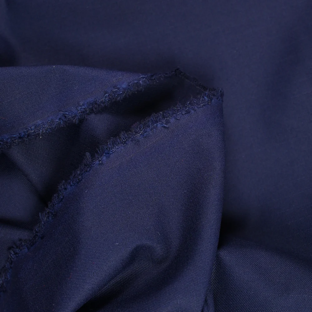 Sergé de polyester marine - Image 3