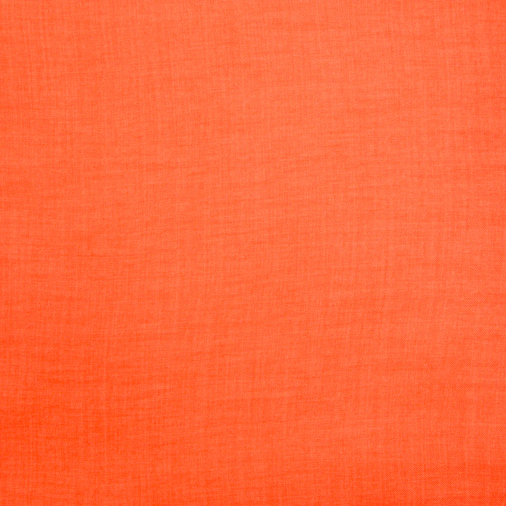 Sergé polyester Mia orange delavé - Image 3