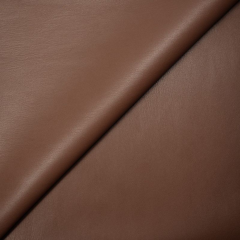 Simili cuir envers daim marron