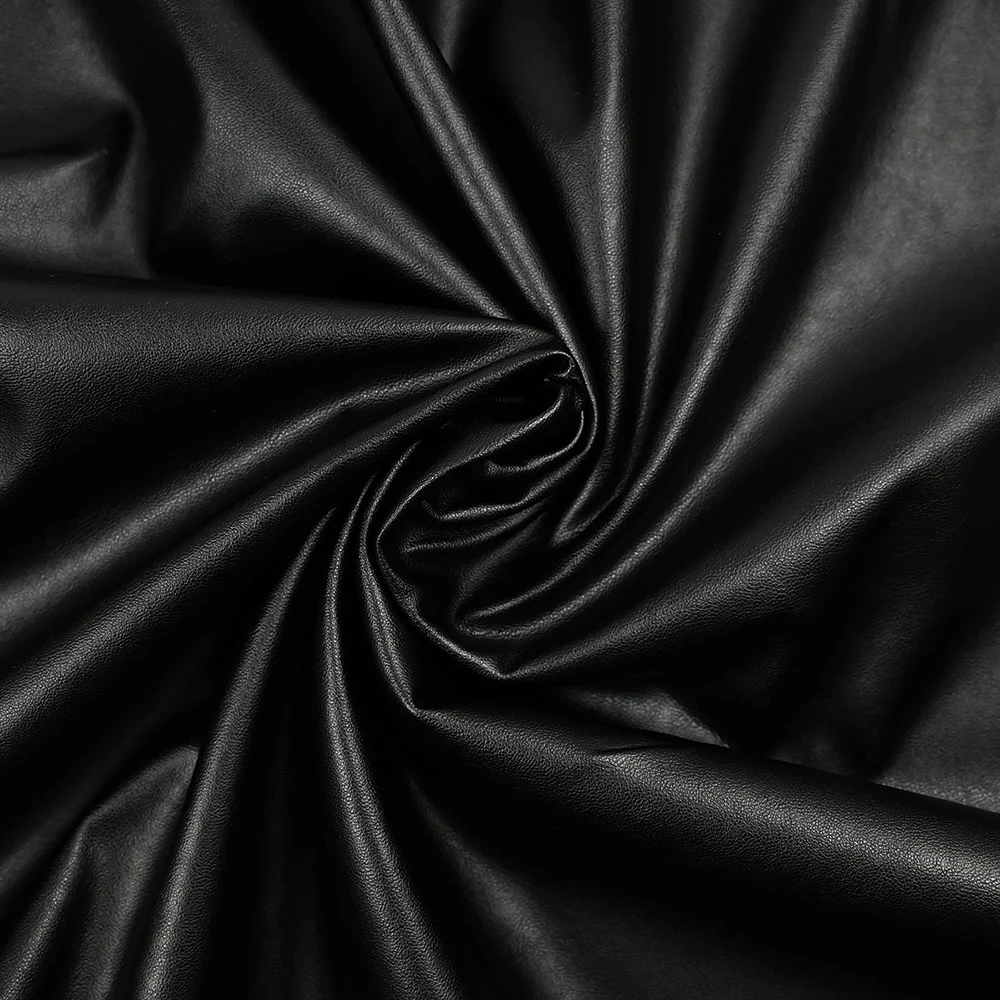 Simili cuir Victoria noir - Image 2
