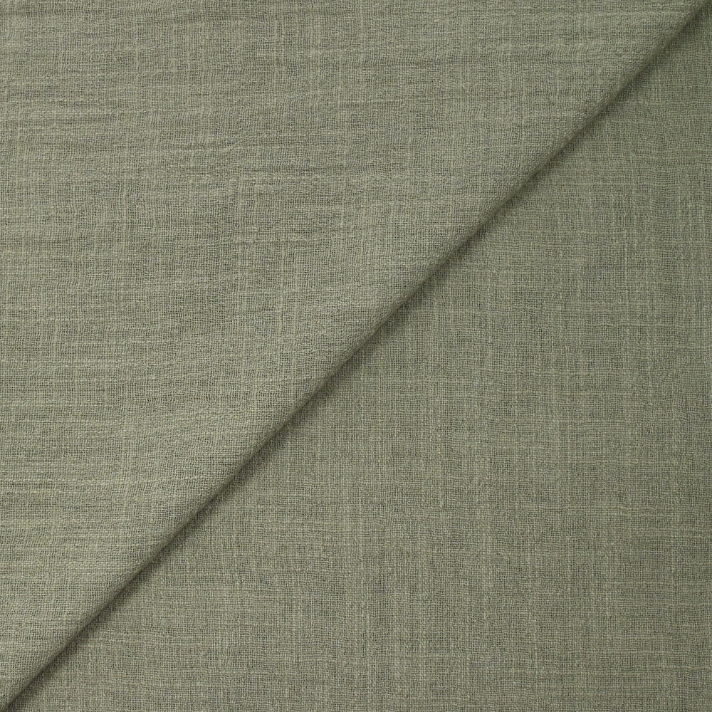 Simple gaze tissée sauge