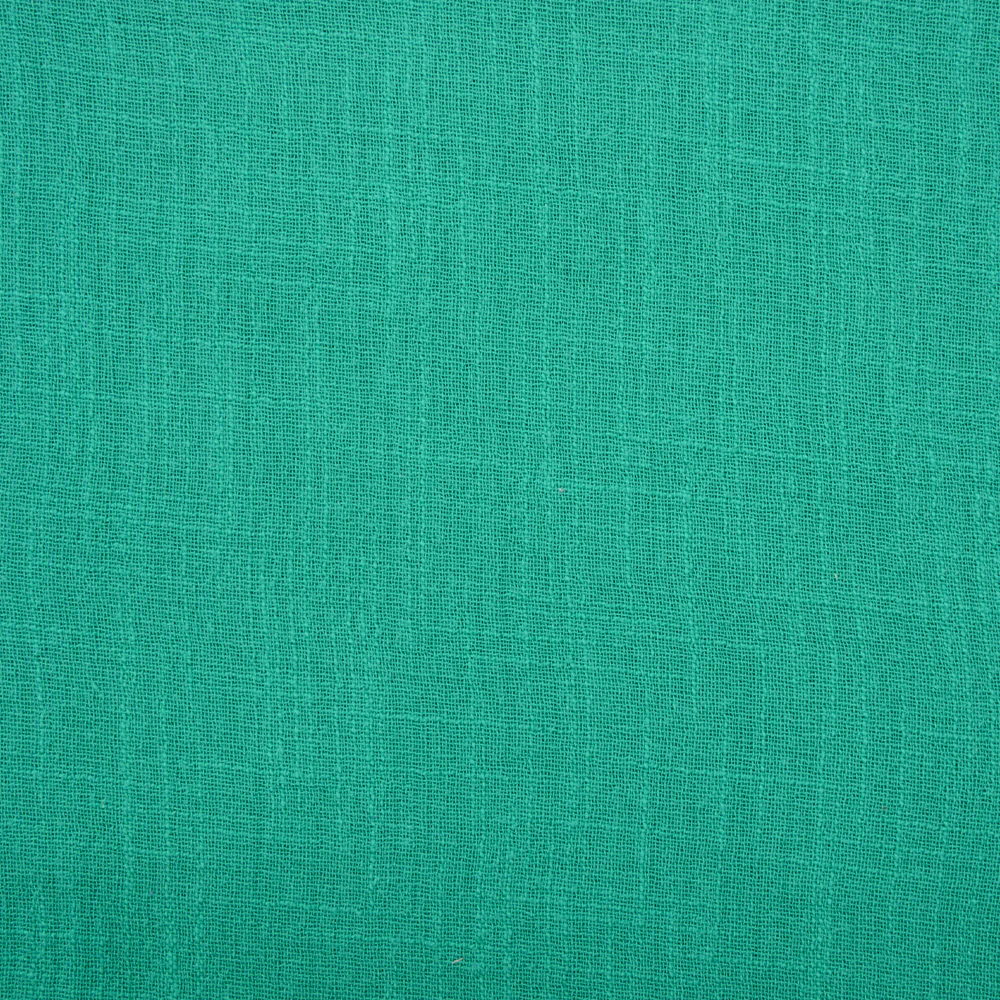 Simple gaze tissée vert caraïbes - Image 3