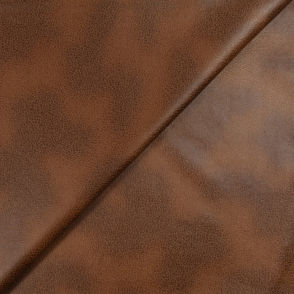 Suédine jersey aspect cuir Joakim marron noisette
