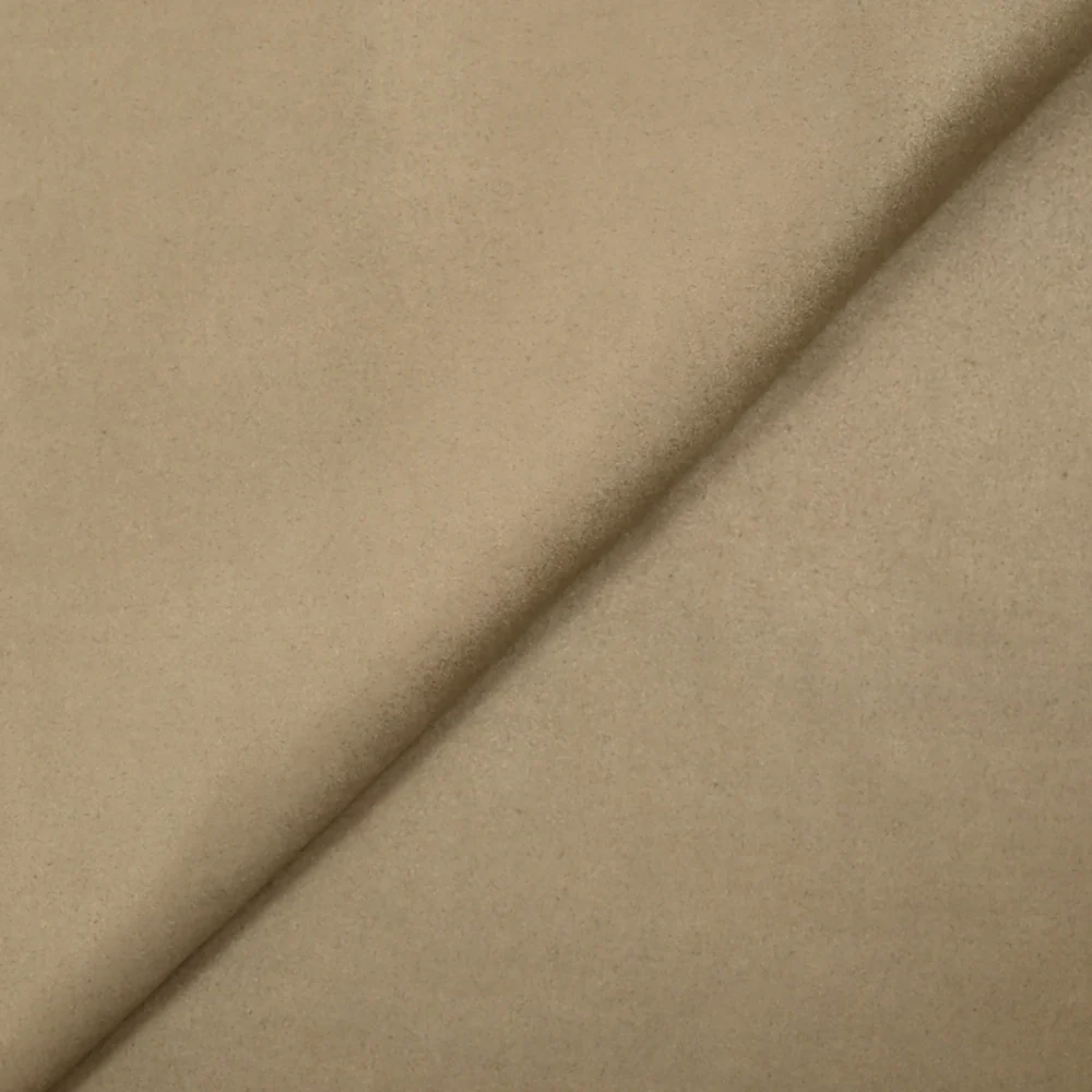 Suédine jersey bronze
