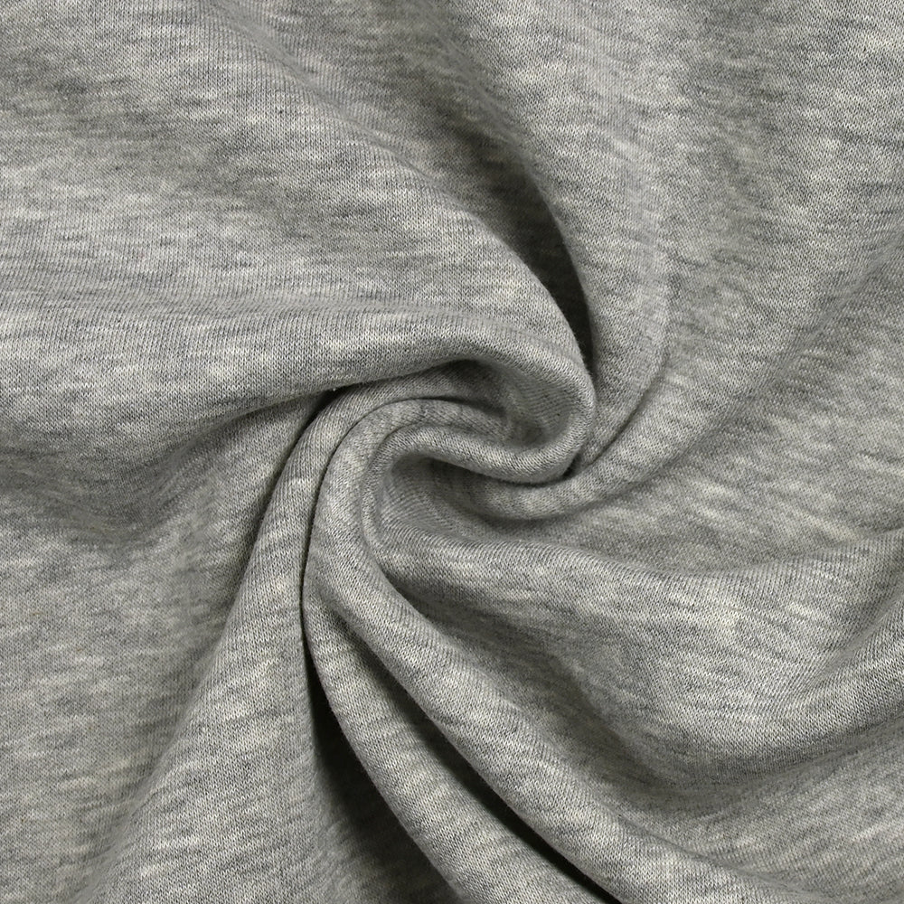 Sweat minkee épais gris clair chiné - Image 2