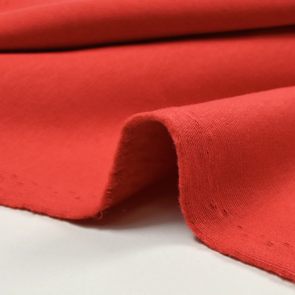 Sweat minkee épais rouge feu - Image 6