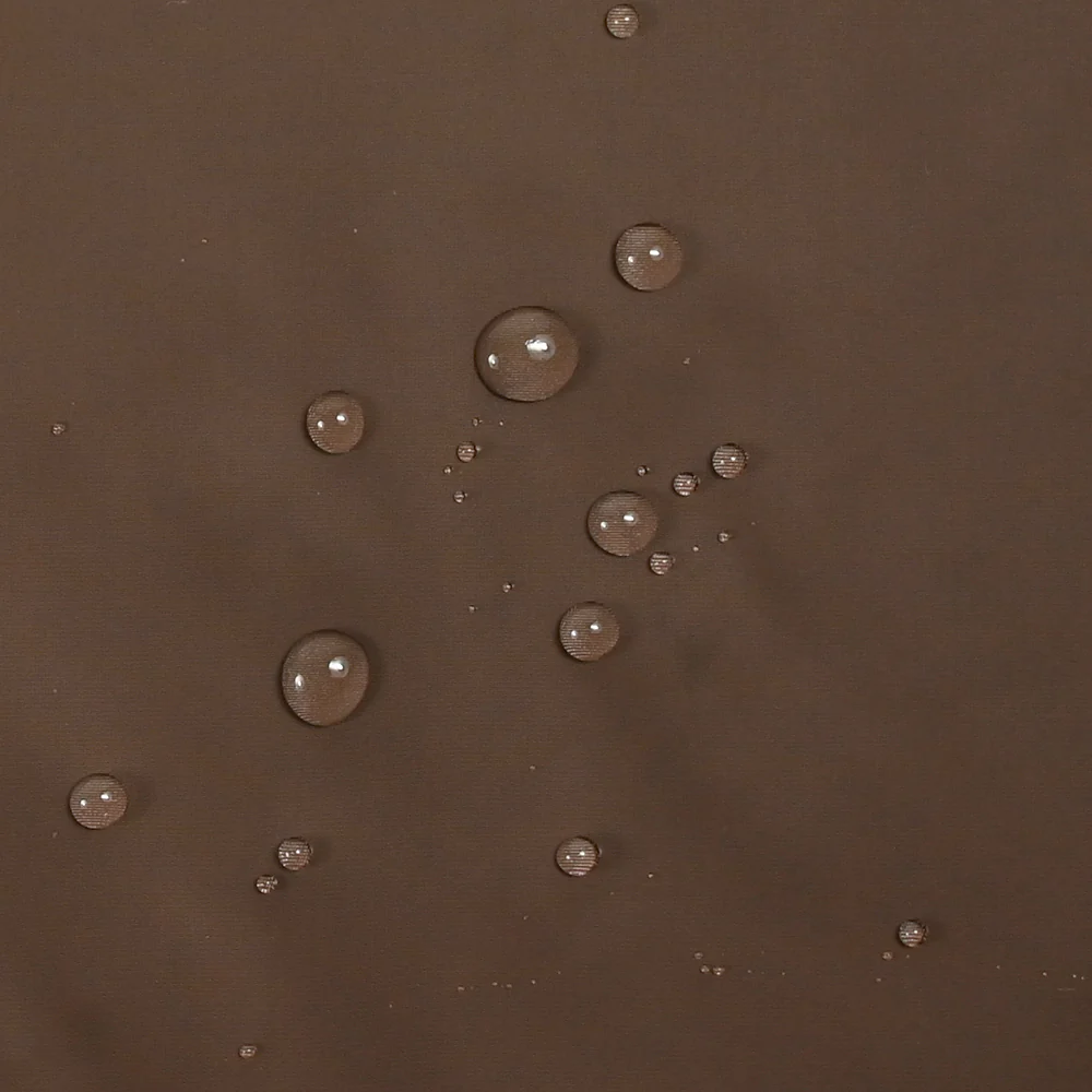 Taffetas polyamide marron ébène - Image 3