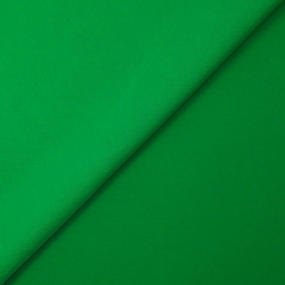 Taffetas polyester recyclé vert gazon - Image 3