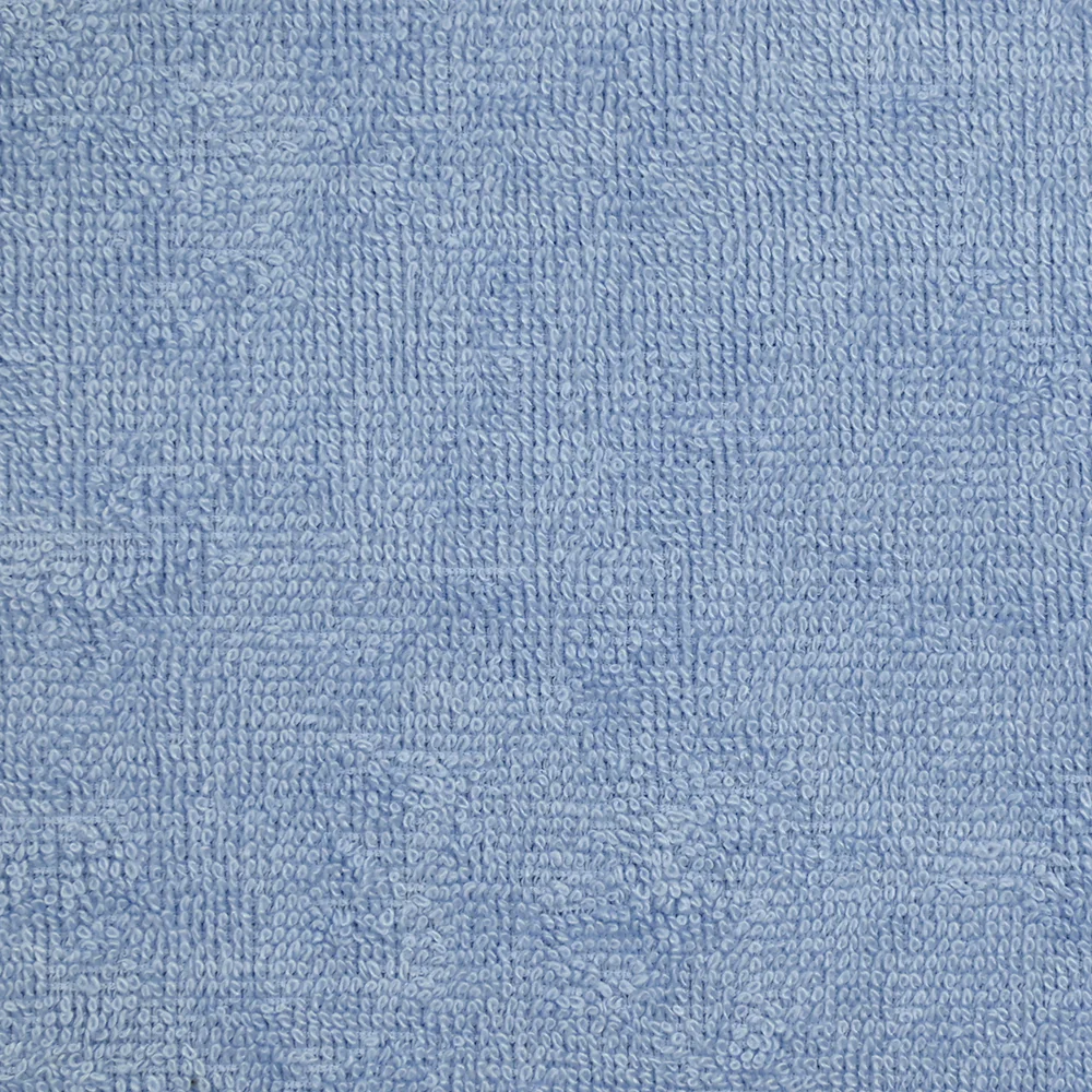 Tissu éponge bambou bleu bébé vendu au mètre - Image 5