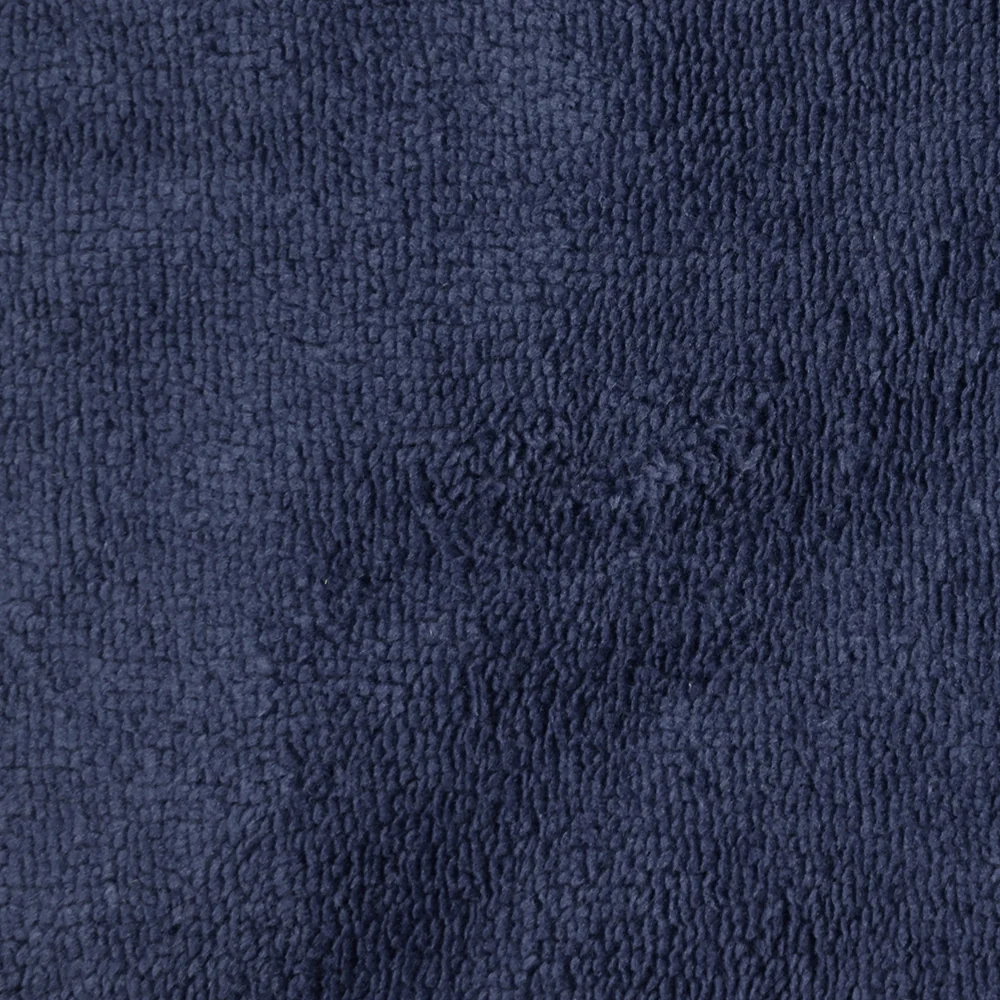 Tissu éponge bambou bleu marine vendu au mètre - Image 4