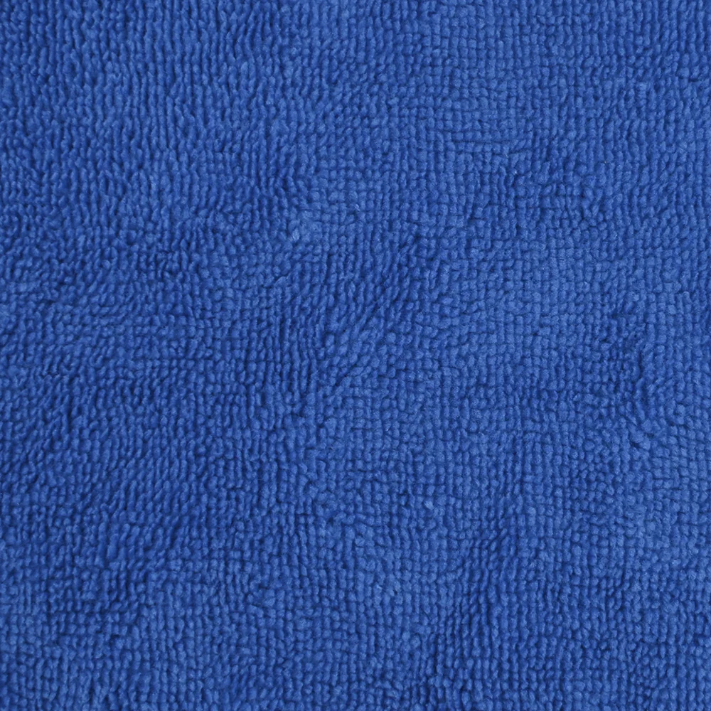 Tissu éponge bambou bleu roi vendu au mètre - Image 3