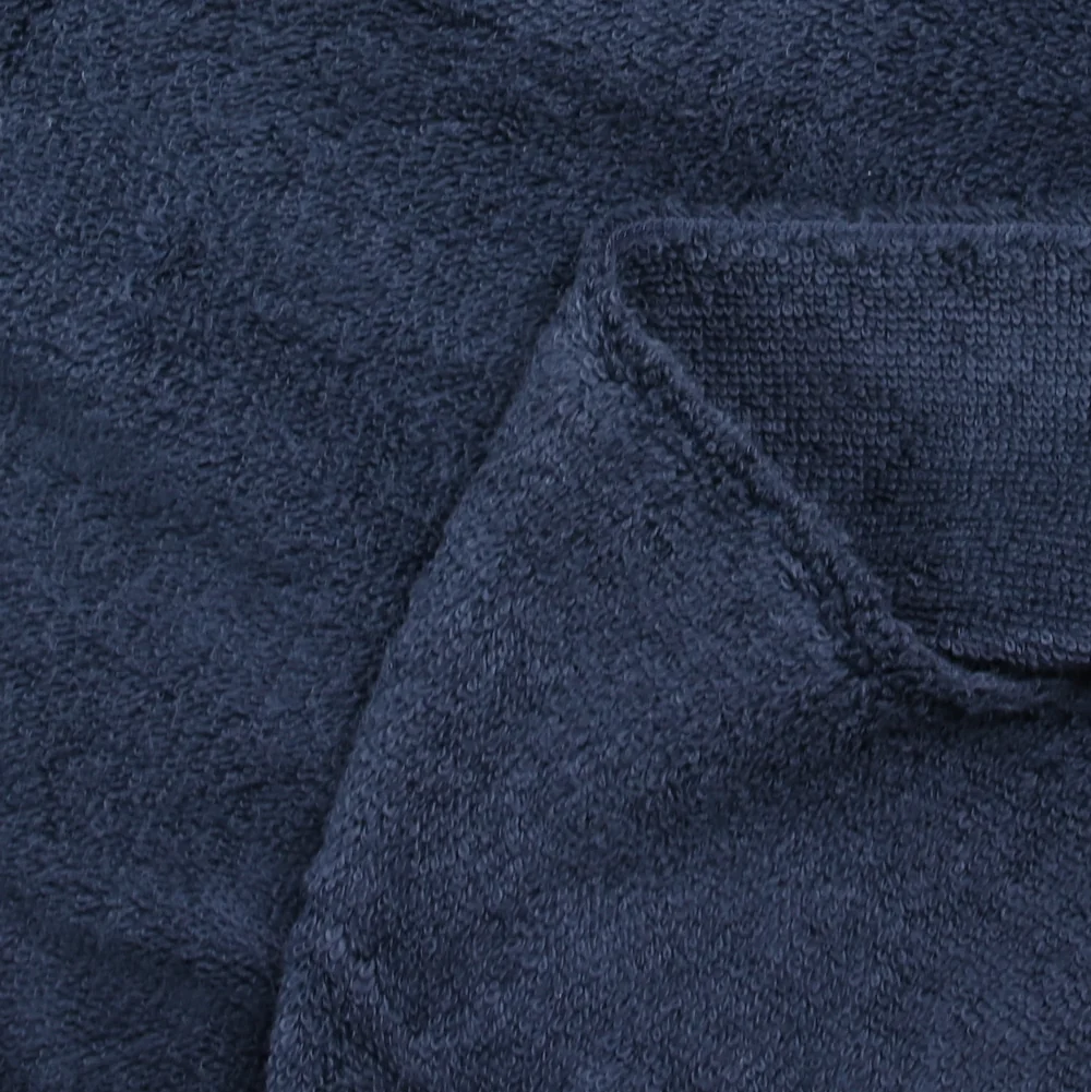 Tissu éponge coton marine au mètre - Image 3