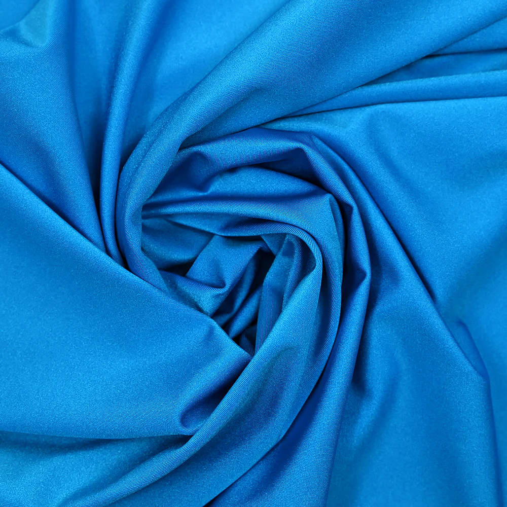 Tissu Maillot de bain bleu azur - Image 2