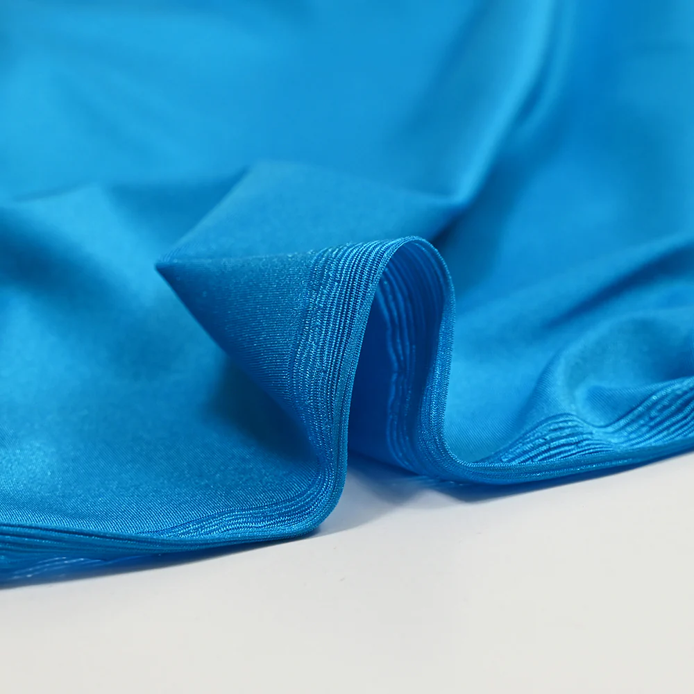 Tissu Maillot de bain bleu azur - Image 4