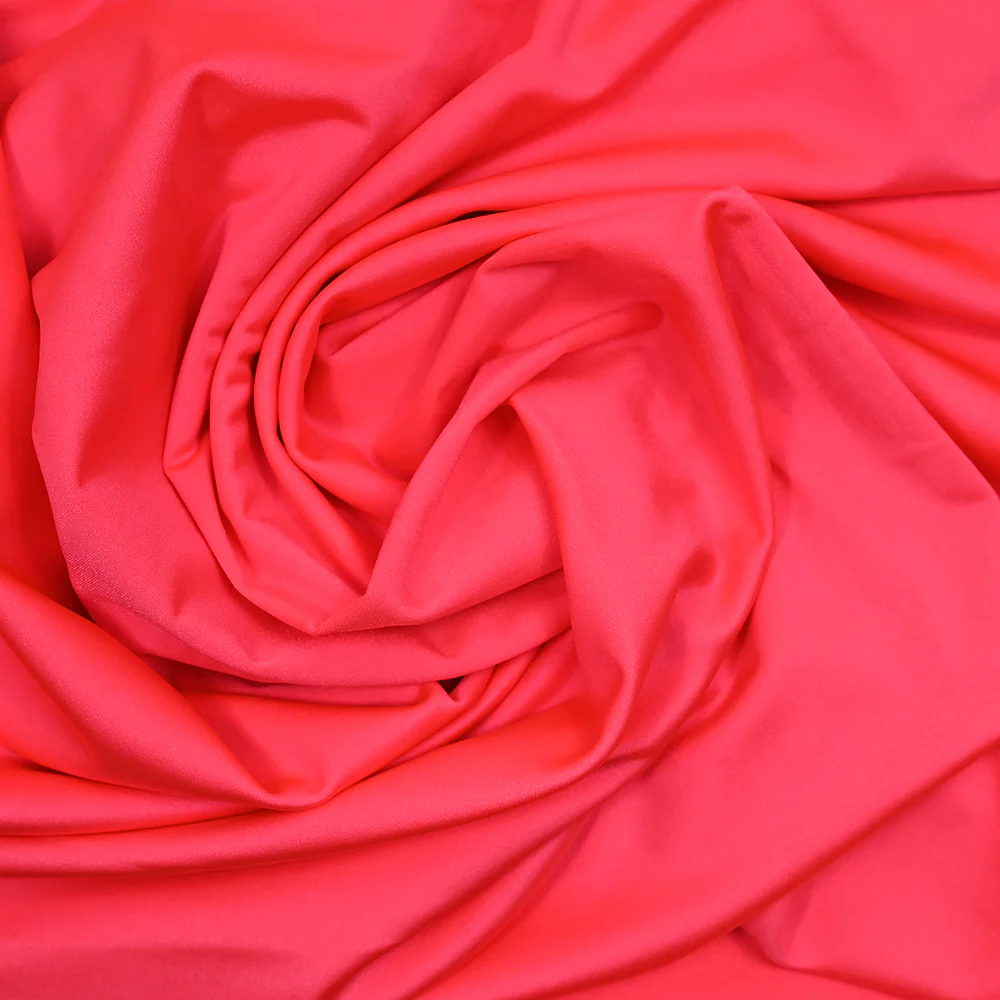 Tissu Maillot de bain corail fluo - Image 2
