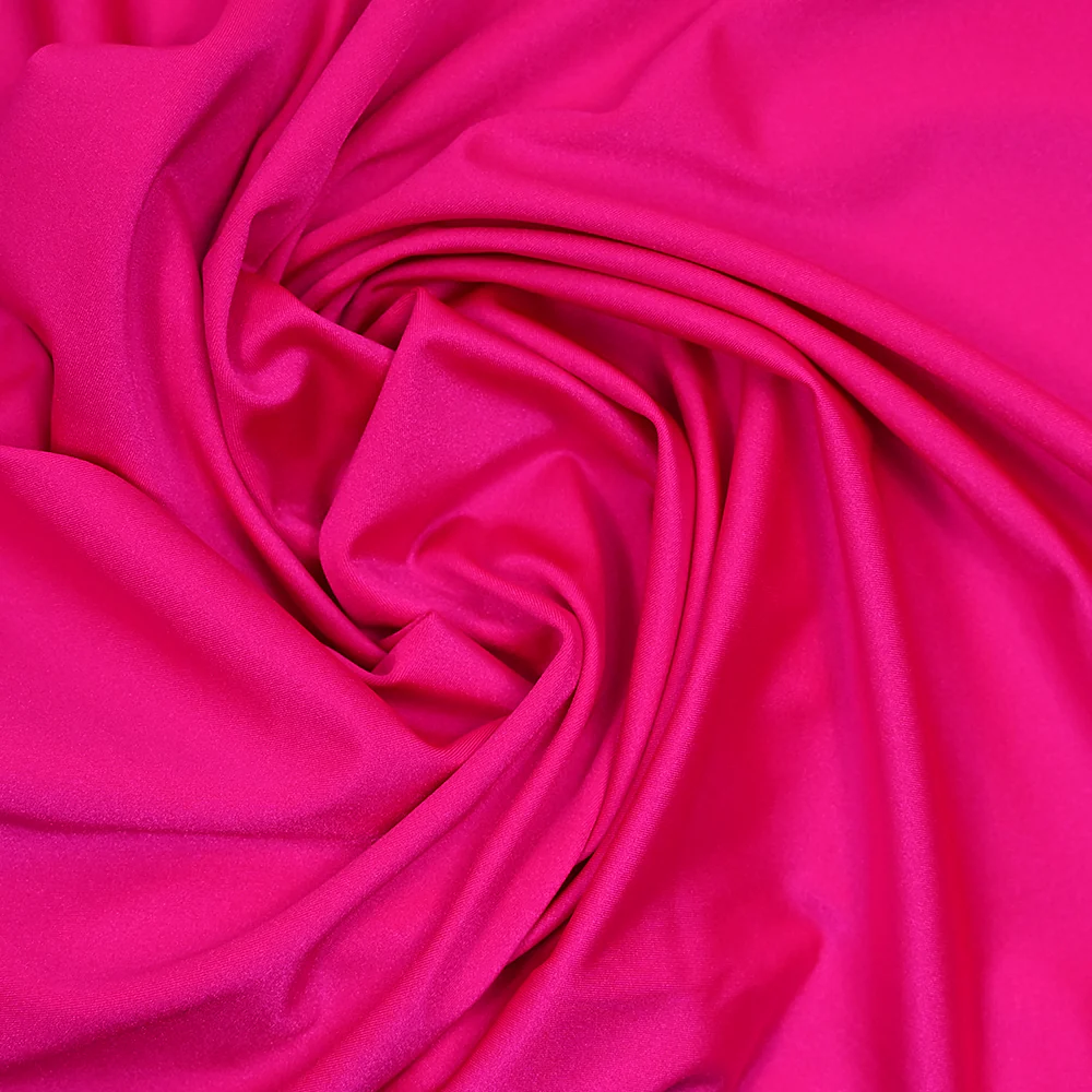 Tissu Maillot de bain fuchsia fluo - Image 2