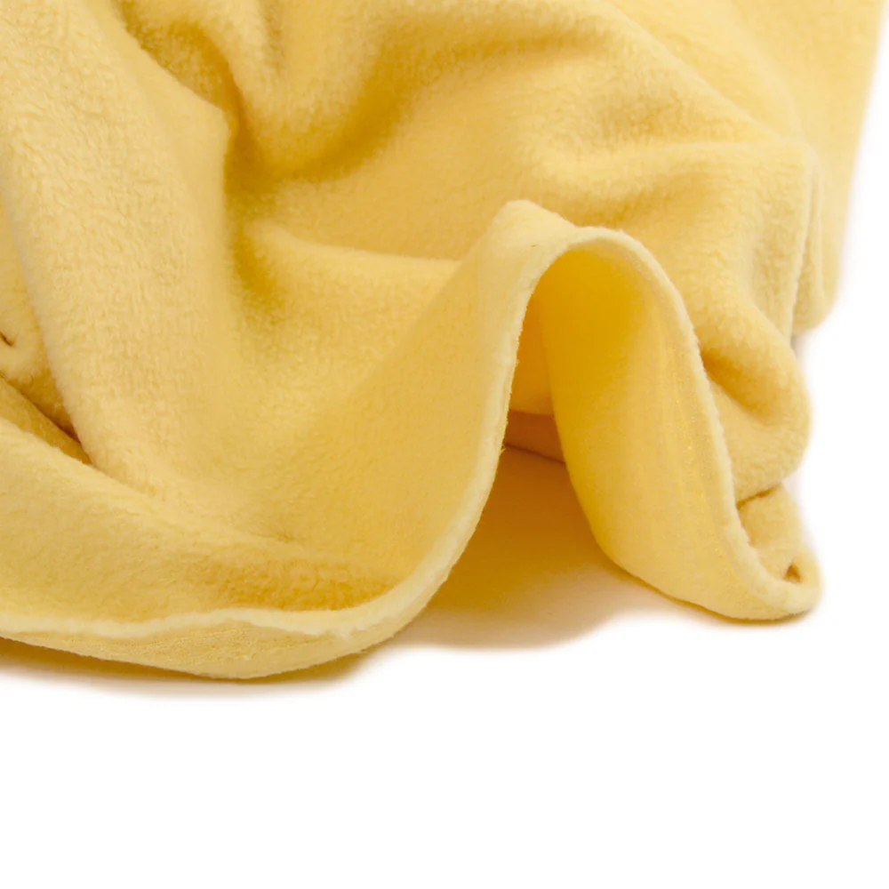 Tissu polaire jaune zinc - Image 4