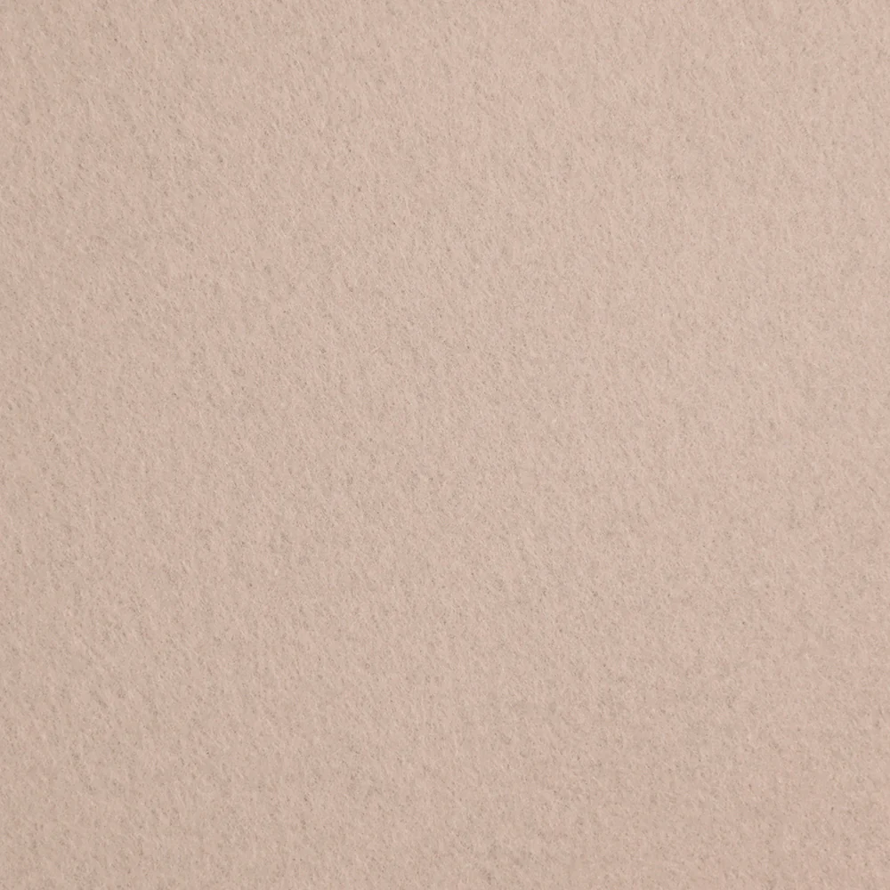 Tissu sweat minkee épais beige rosé - Image 3