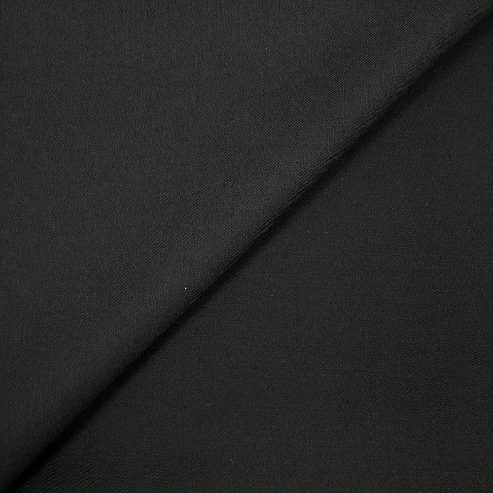 Tissu tailleur 100% laine noir - Image 3