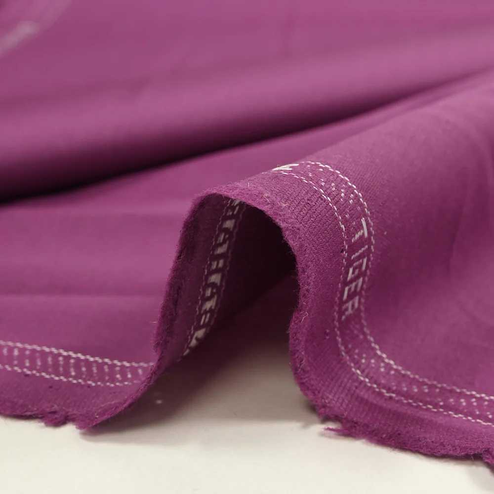 Tissu tailleur 100% laine orchidée - Image 5