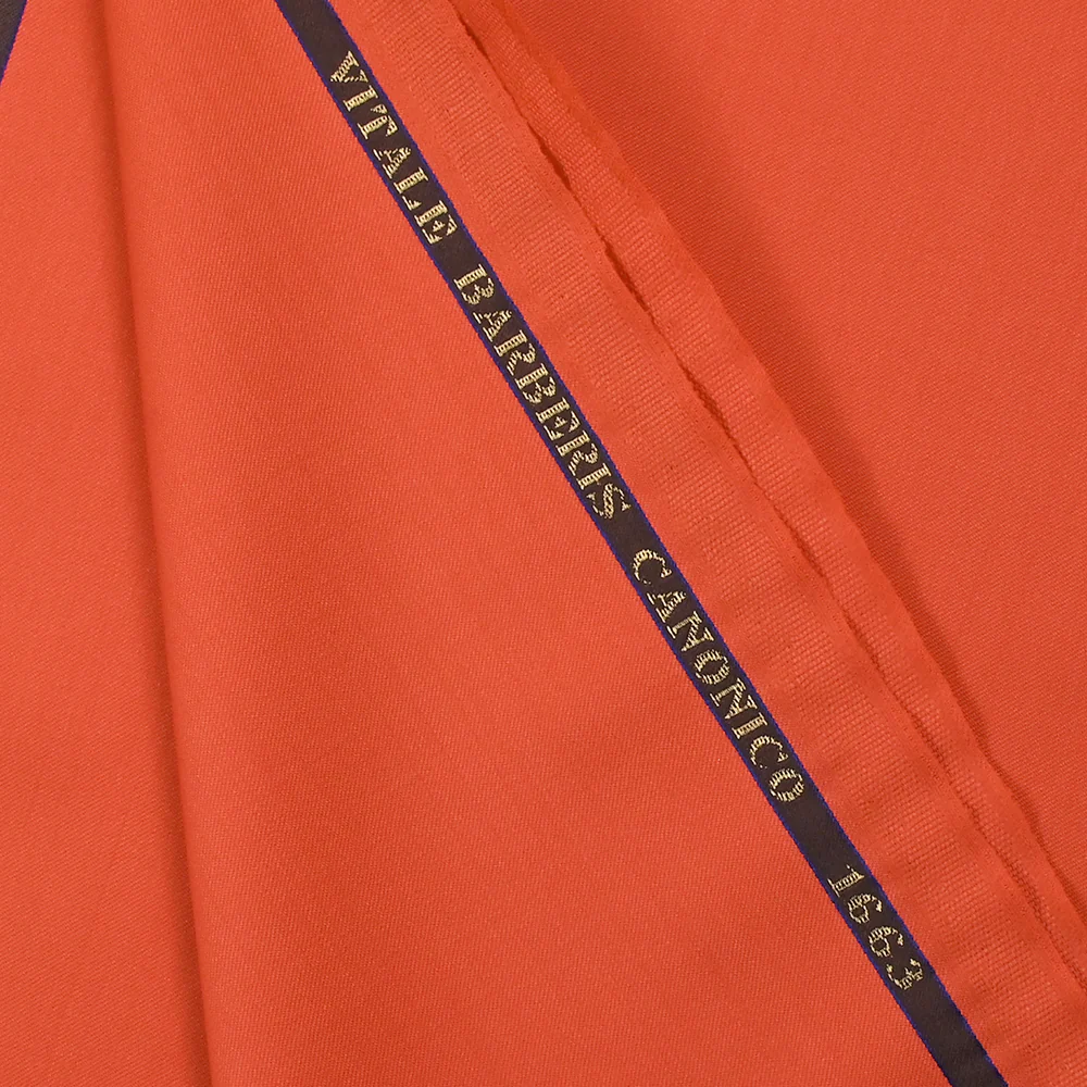 Tissu tailleur 100% laine Super 110's mandarine - Image 4