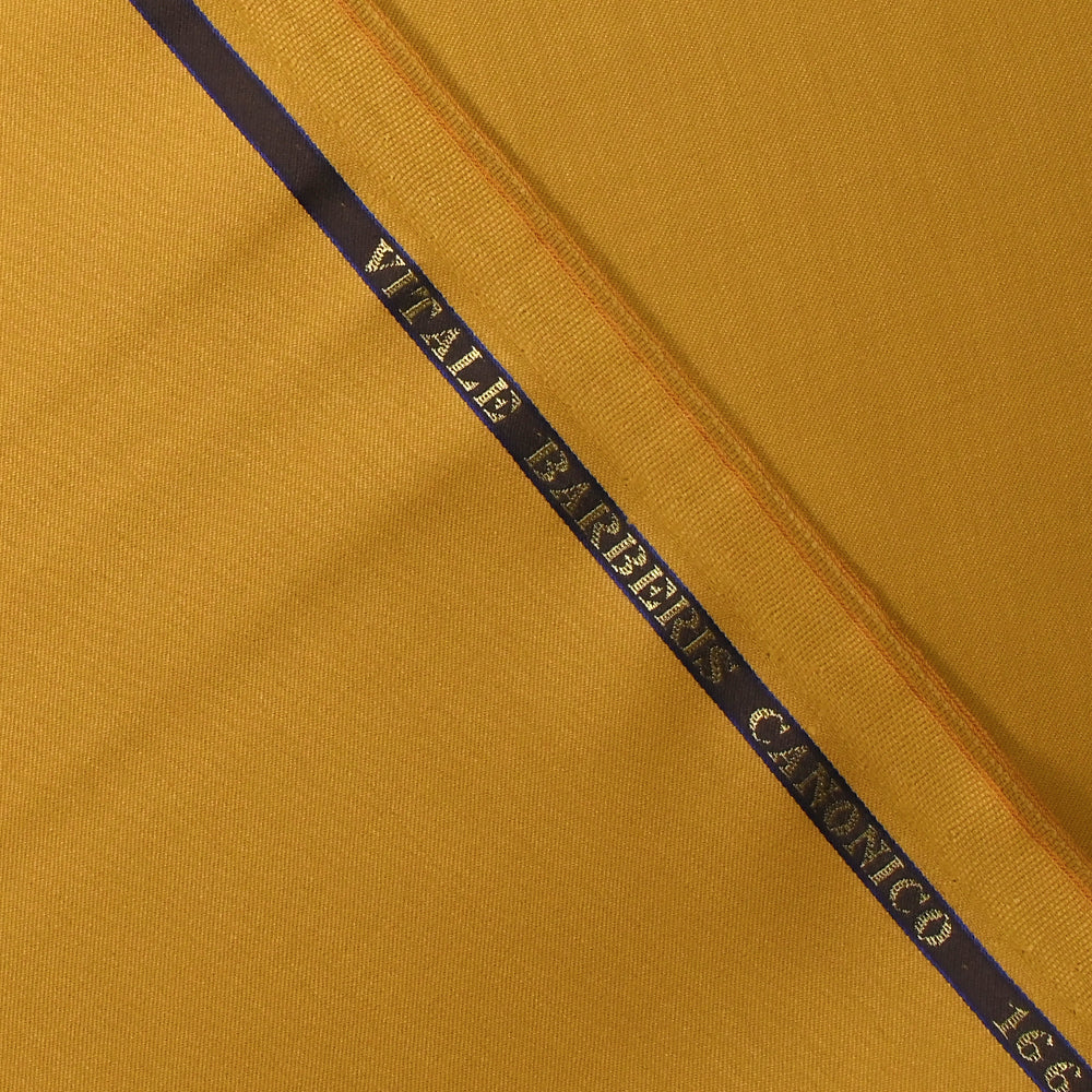 Tissu tailleur 100% laine Super 110's moutarde - Image 4