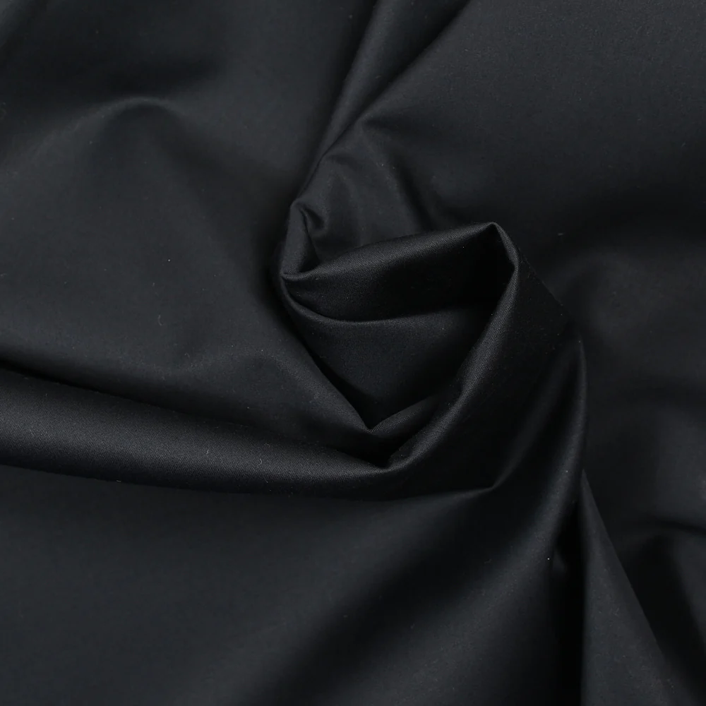 Tissu tailleur coton charbon - Image 2