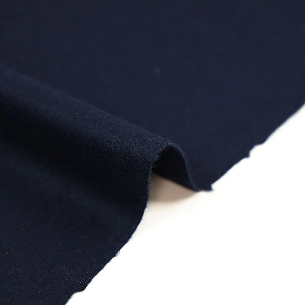 Tissu tailleur en laine mélangée bleu marine - Image 4