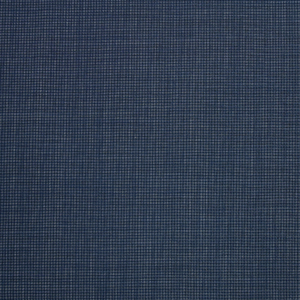 Tissu tailleur en laine mélangée micron fond bleu - Image 3