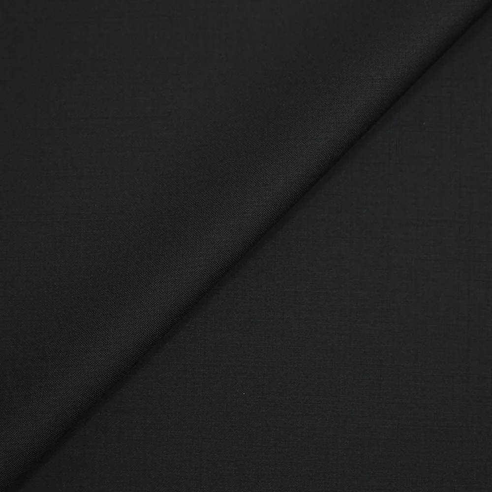 Tissu tailleur en laine noire