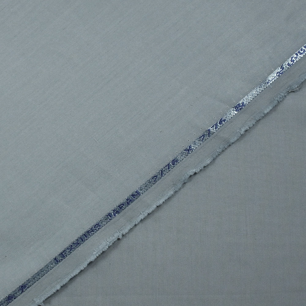 Tissu tailleur en polyester bleu charrette - Image 4